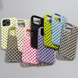 Summer Hollow 3D Pearl Phone Case For iPhone