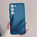 Ultra Thin Matte Armor Translucent Case For Samsung