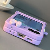3 in 1 Hinged Full Package Mobile Phone Case For Samsung Z Flip