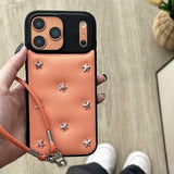 Rivet Star Bread Phone Case Phone Case For iPhone
