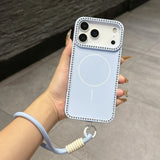 Edge-drilled Thin-ring Magnetic Phone Case For iPhone