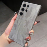 Metal Lens Shockproof Phone Case For Samsung