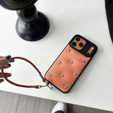 Rivet Star Bread Phone Case Phone Case For iPhone