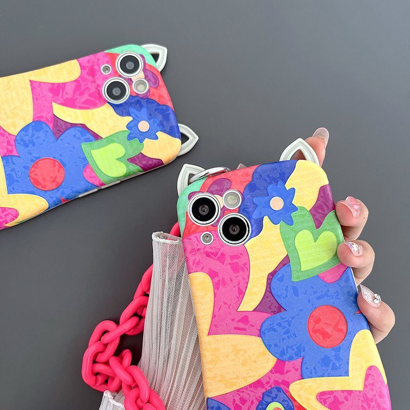Cat Ear Phone Case For iPhone