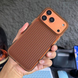 Frosted Corrugated Phone Case For iPhone