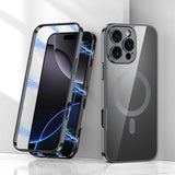 Electroplating Magnetic All-inclusive Hard Phone Case For iPhone