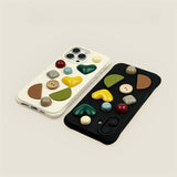 3D Love Button Anti-fall Phone Case For iPhone
