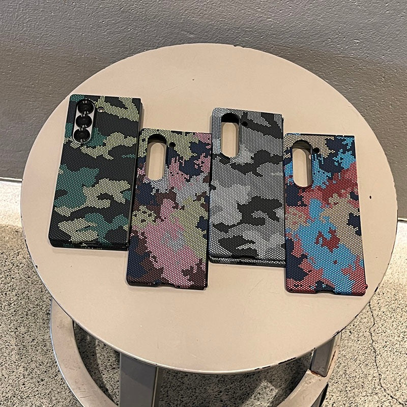 Ultra-thin Camouflage Mobile Phone Case For Samsung Z Fold