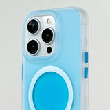 Magnetic Silicone Phone Case For iPhone