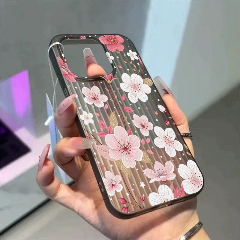 Flower Anti-slip Soft Phone Case For iPhone