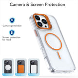 Invisible Lens Stand Holder Phone Case For iPhone