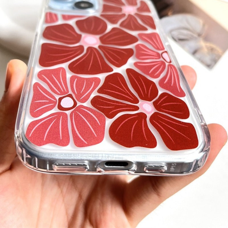 Flower Anti-fall Phone Case For iPhone