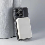 Armor Non-Slip Magnetic Carbon Fiber Pattern Case For iPhone