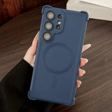 Liquid Silicone Anti-fall Magnetic Case For Samsung