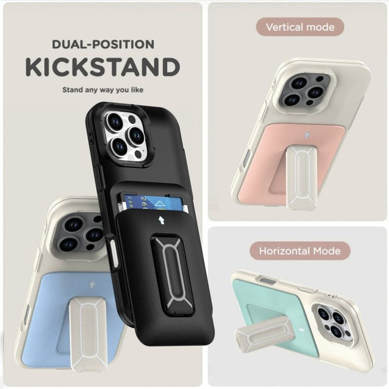 Card Slot I Phone Case with Holder For iPhone