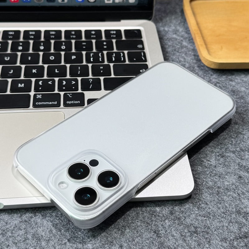 Ultra-thin Half-cover Heat Dissipation Frosted Phone Case For iPhone