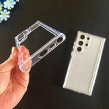 Clear Silm Soft shockproof Bumper For Samsung