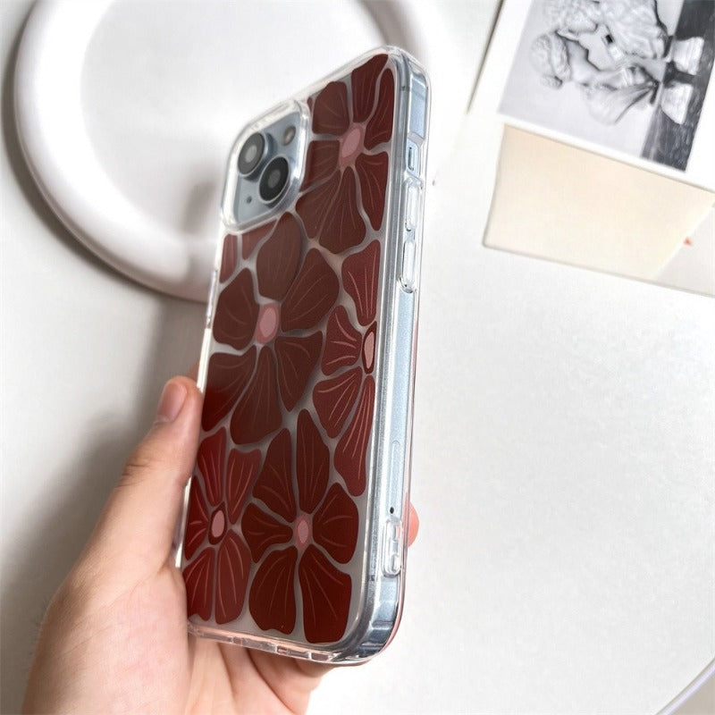 Flower Anti-fall Phone Case For iPhone