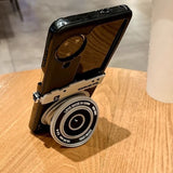 Creative Camera Phone Case For Samsung Z FLIP