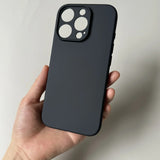 Luxury Silicone Matte Phone Case For iPhone