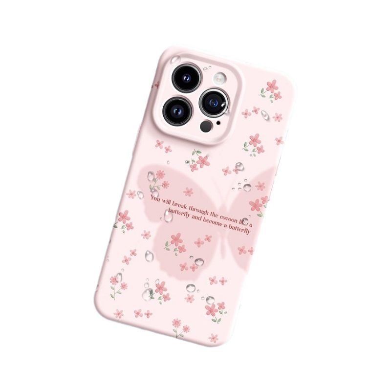 Butterfly Silicone Magnetic Phone Case For iPhone