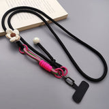 Flower-patterned Crossbody Multi-functional Neck Strap