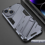 Solid Armor Cyber Shockproof Case For iPhone