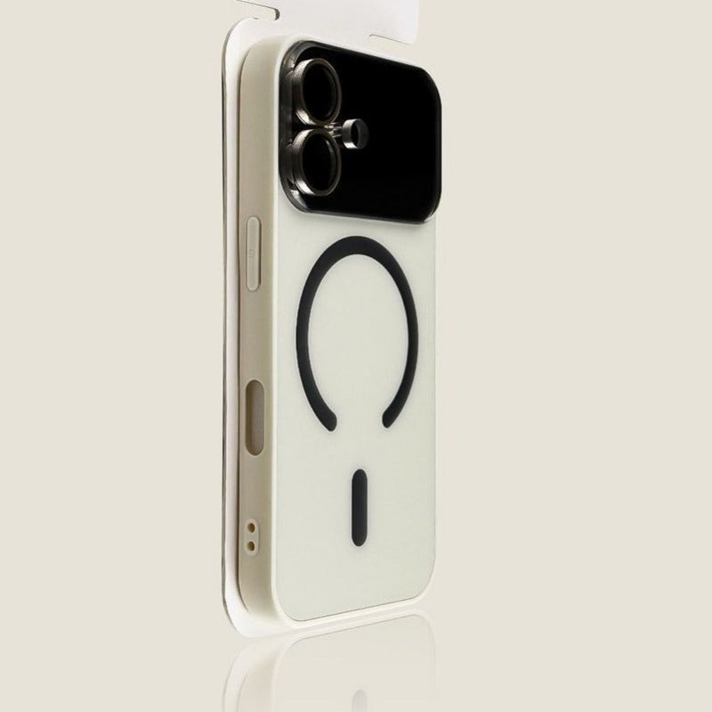 Large Window Acrylic Magnetic Phone Case For iPhone