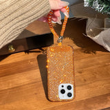 Diamond-encrusted Phone Case For iPhone