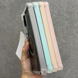 Glitter Magnetic Four-corner Anti-fall Phone Case For Samsung