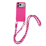 Braided Lanyard Phone Case For iPhone