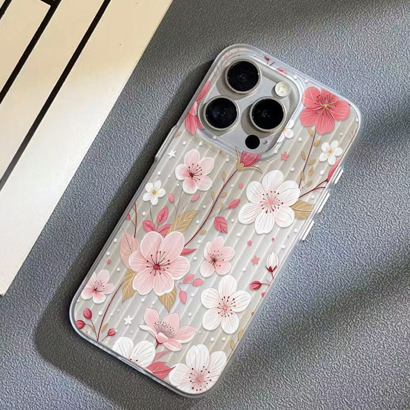 Flower Anti-slip Soft Phone Case For iPhone