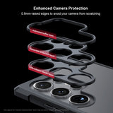 Edge-wrapped Anti-fall Transparent Mobile Phone Case For Samsung