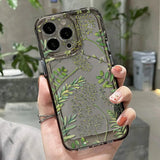 Abstract Plants Flower Phone Case For iPhone
