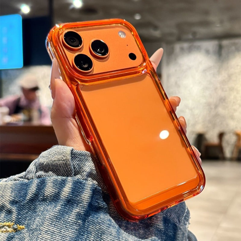 Transparent Acrylic Hard Phone Case For iPhone