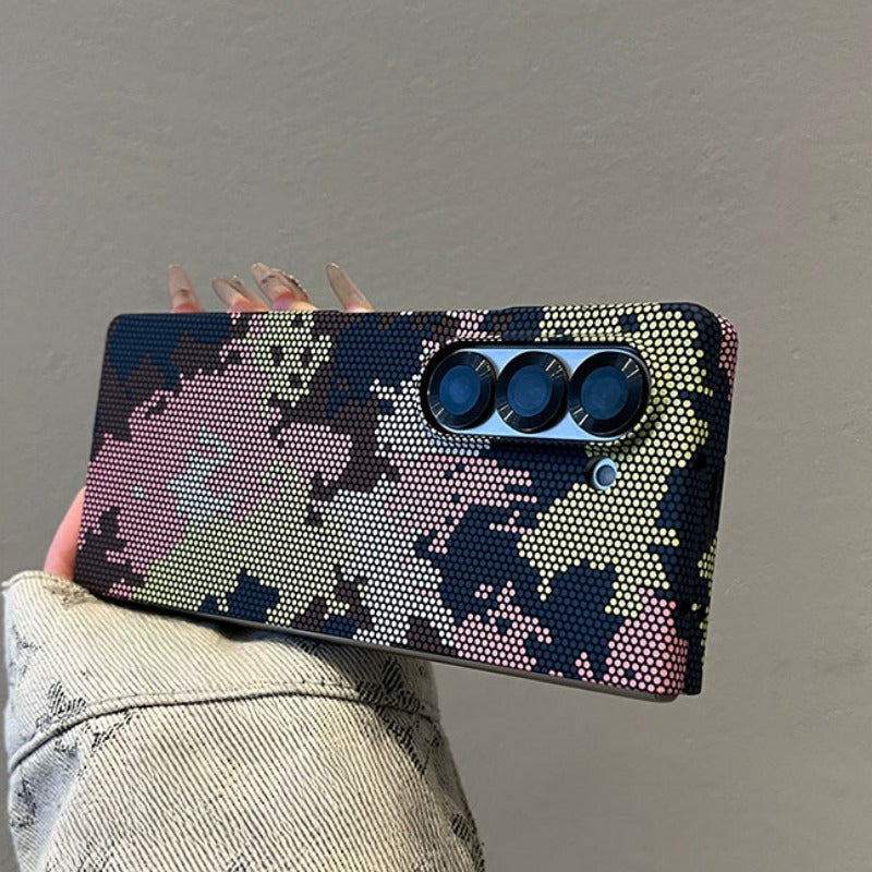 Ultra-thin Camouflage Mobile Phone Case For Samsung Z Fold
