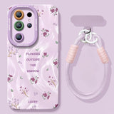 Floral Soft Phone Case For Samsung