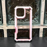 Thickened Double-layer Anti-fall Transparent Phone Case For iPhone
