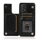 Flip Leather Wallet Case For Samsung