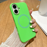 Liquid Silicone Magnetic Phone Case For iPhone