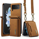 Crossbody Card Wallet Phone Case For Samsung Z Flip