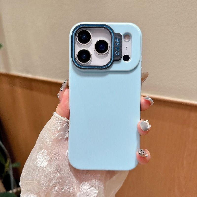 Solid Color Shockproof Phone Case For iPhone