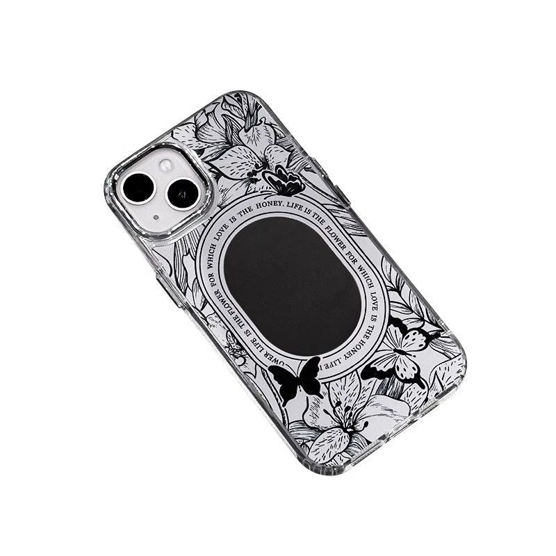 Butterfly Mirror Phone Case Suitable For iPhone