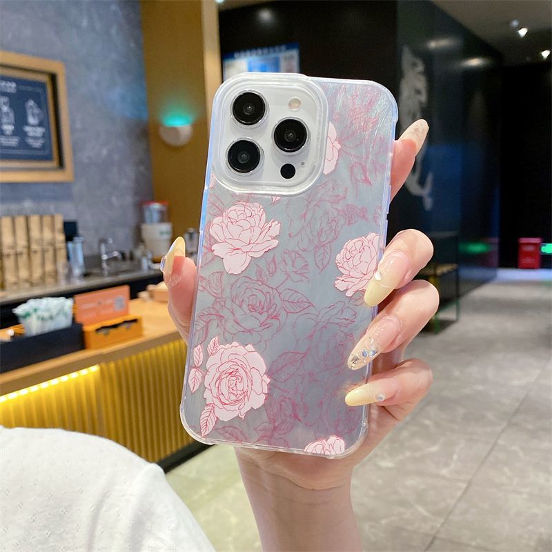 Rose Anti-fall Phone Case For iPhone