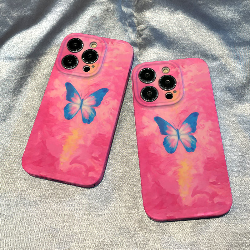 Graffiti Butterfly Phone Case For iPhone