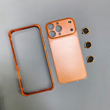Metal Frame Phone Case For iPhone