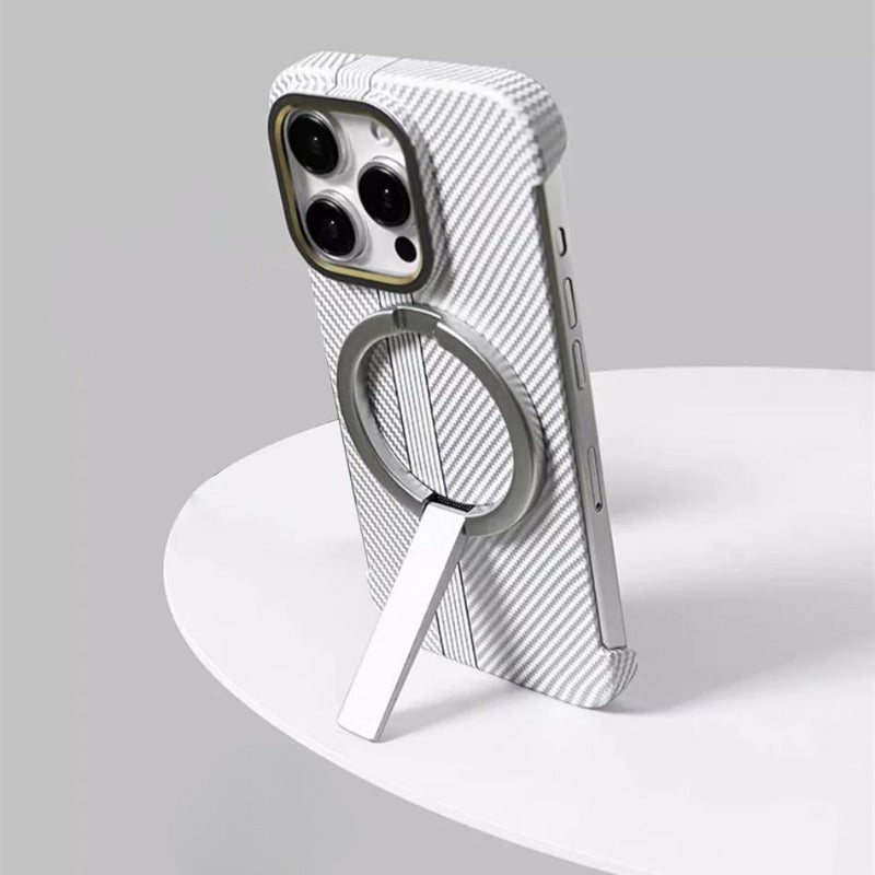 Ultra Thin Carbon Fiber Magnetic Case For iPhone