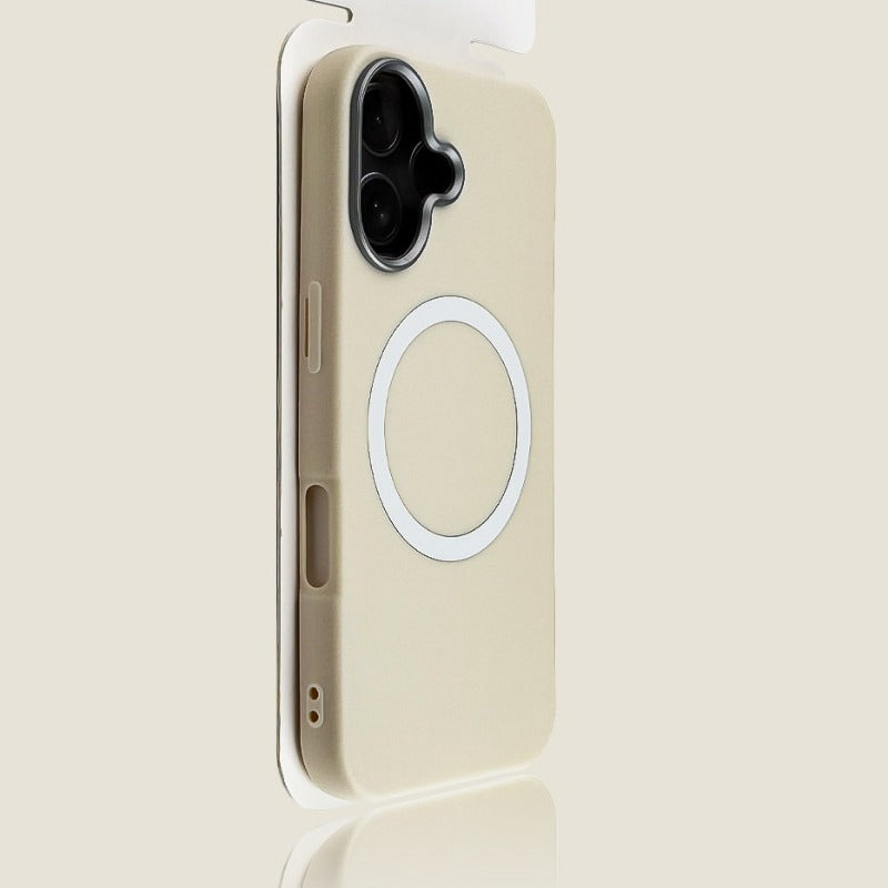 Leather Pattern Magnetic Drop-Proof Phone Case For iPhone