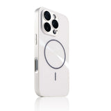 Simple Glare Magnetic Phone Case For iPhone