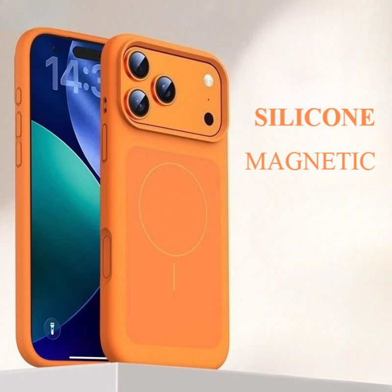 Ultra-thin Liquid Magnetic Soft Phone Case For iPhone